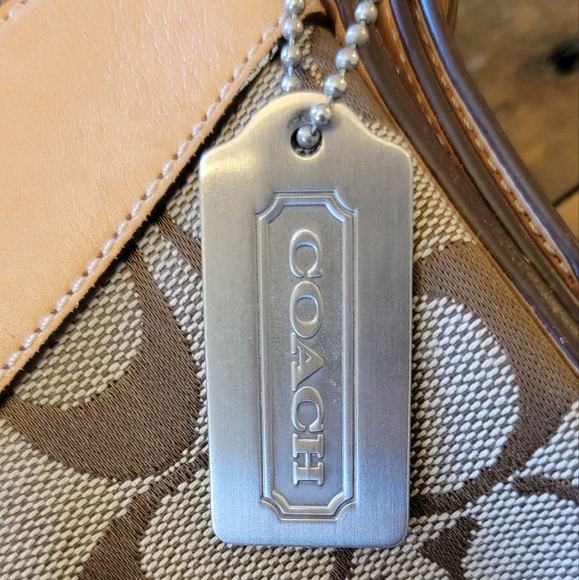 Vintage Coach Canvas Logo handbag D3K-6347 - Picture 8 of 10